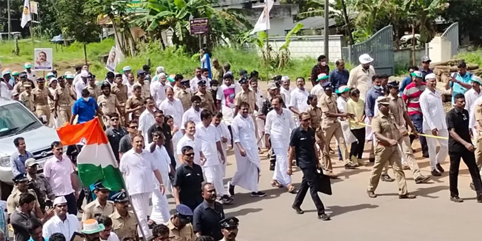 ഭാരത് ജോഡോ പദയാത്ര തിരുവനന്തപുരം ജില്ലയിലെ പര്യടനം പൂർത്തിയാക്കി ഇന്ന് കൊല്ലം ചാത്തന്നൂരിലെത്തി