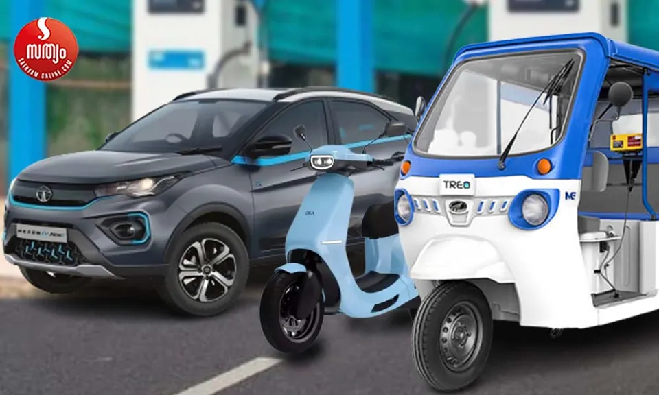 കേരളം ഇ-വാഹന തരംഗത്തിലേക്ക്. കഴിഞ്ഞമാസം രജിസ്റ്റർ ചെയ്തത് 91,568 ഇലക്‌ട്രിക് വാഹനങ്ങൾ ! ഇ-കാർ വില്പനയിൽ 80 ശതമാനവും കൈയ്യടക്കി ടാറ്റ. സ്കൂട്ടറുകളിൽ ഹീറോയെ പിന്നിലാക്കി ഒല ഇലക്‌ട്രിക് ! അടിപൊളി ഫീച്ചറുകളുള്ള അത്യാധുനിക മോഡലുകളുമായി ഇലക്ട്രിക് കാറുകൾ. ഇലക്ട്രിക് പോസ്റ്റുകളിലും ചാർജ്ജിംഗ് സൗകര്യമൊരുങ്ങിയതോടെ ഇ-വാഹന വിപണിയിൽ കേരളം വൻ കുതിപ്പിലേക്ക്