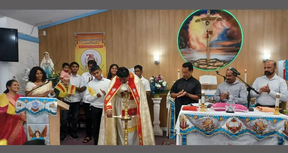 ഒർലാണ്ടോയിൽ സെന്റ് സ്റ്റീഫൻസ്‌ ക്‌നാനായ കത്തോലിക്കാ പള്ളിയിലെ ചെറുപുഷ്‌പ മിഷൻ ലീഗ് പ്ളാറ്റിനം ജൂബിലി ഉദ്ഘാടനം ചെയ്‌തു