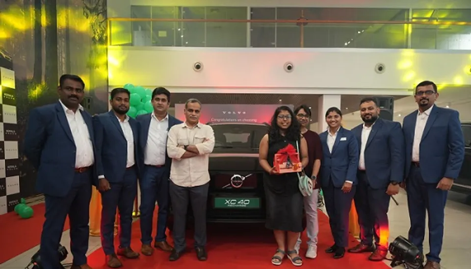 വോള്‍വോ ഇലക്ട്രിക് ലക്ഷ്വറി എസ്യുവി -എക്‌സ് സി 40 റിച്ചാര്‍ജ് കേരളത്തില്‍ വിതരണം ആരംഭിച്ചു