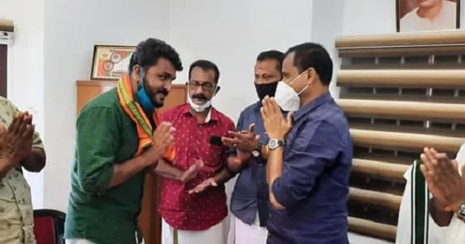യൂത്ത് കോൺഗ്രസ്സ് തിരുവനന്തപുരം ജില്ലാ സെക്രട്ടറി എം മിഥുന്‍ ബിജെപിയില്‍ ചേര്‍ന്നു
