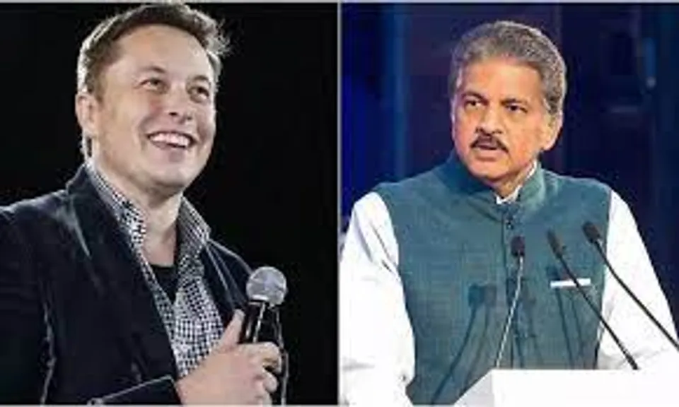 ഇലോൺ മസ്കിനെ പ്രശംസിച്ച് ആനന്ദ് മഹീന്ദ്രയുടെ ട്വീറ്റ്