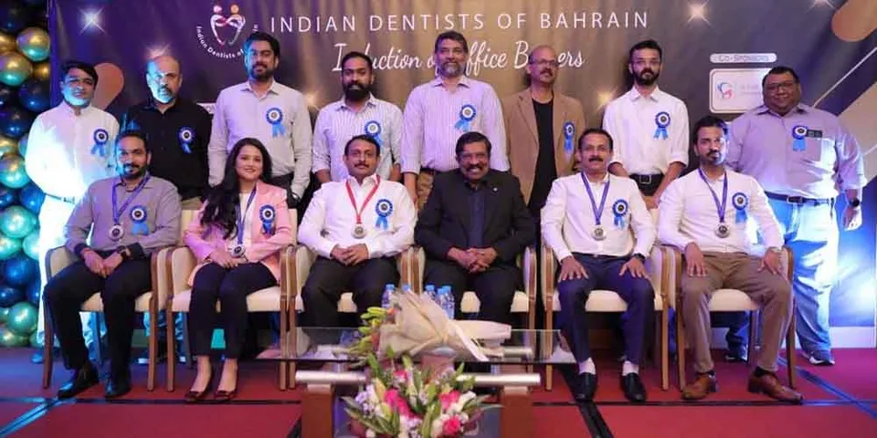 'ഇൻഡ്യൻ ഡെന്റിസ്റ്റ് ഓഫ് ബഹ്‌റൈൻ' കൂട്ടായ്മ ഭാരവാഹികൾ സ്ഥാനമേറ്റു