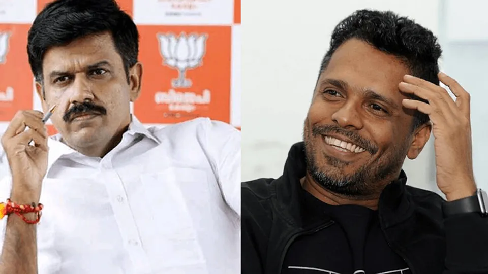 അലി അക്ബറിൻ്റെ സിനിമ പ്രദർശിപ്പിക്കാൻ വിലക്കിയാല്‍ ആഷിഖ് അബുവിന്‍റെ വാരിയംകുന്നന്‍ സിനിമ തിയറ്റര്‍ കാണില്ലെന്ന് സന്ദീപ് വാര്യർ