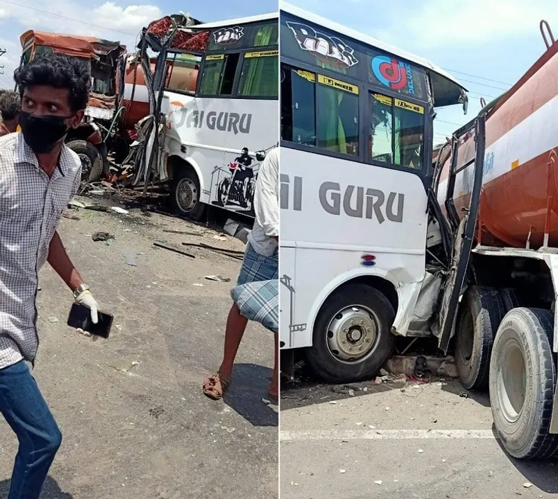 ലോക്ക് ഡൗണിൽ നിന്നും രക്ഷപെട്ട് നാട് പറ്റാനുള്ള നെട്ടോട്ടത്തിനിടെ ദുരന്തമായി അപകടവും..! ബംഗളൂരുവിൽ നിന്നു നാട്ടിലേയ്ക്കുള്ള യാത്രയ്ക്കിടെ മലയാളികൾ സഞ്ചരിച്ച ബസ് തമിഴ്‌നാട്ടിൽ അപകടത്തിൽപ്പെട്ടു; 26 മലയാളികൾക്കു പരിക്ക്: പരിക്കേറ്റവരിൽ കോട്ടയം, ചങ്ങനാശേരി സ്വദേശികളായ വിദ്യാർത്ഥികളും; നിർണ്ണായക ഇടപെടലുമായി എം.പി.മാരായ  ജോസ് കെ.മാണിയും തോമസ് ചാഴികാടനും