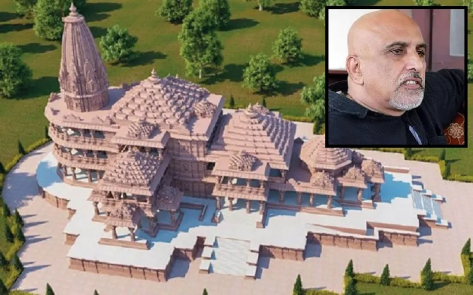 നളന്ദയും തക്ഷശിലയുമൊക്കെ വിശാല ഭാരതത്തിൻ്റെ സ്തംഭങ്ങളായിരുന്നു എന്ന് ചരിത്രത്തിൽ വായിച്ച അറിവേ നമുക്കുള്ളു. ചെങ്കോട്ടയും കുത്തബ് മീനാറും താജ്മഹലും ഒക്കെയാണ് ഇന്നും നമുക്ക് അഭിമാനസ്തംഭം. പകരം ഭാരതീയ സംസ്കൃതി എന്താണെന്ന് നാം പഠിക്കണം. അതാണ് നിലനിർത്തേണ്ടത്. കടമെടുക്കുന്ന ഒരു സംസ്ക്കാരവും നിലനിൽക്കില്ല. ചൈന ആയാലും റഷ്യ ആയാലും അവിടങ്ങളിലെ ഐക്കൺ ഇംപീരിയൽ പാലസും, വൻമതിലുമൊക്കെയാണ് - രാമക്ഷേത്ര നിര്‍മ്മാണത്തില്‍ മാധ്യമ പ്രവര്‍ത്തകന്‍ സികെ വിശ്വനാഥന്‍റെ പ്രതികരണം