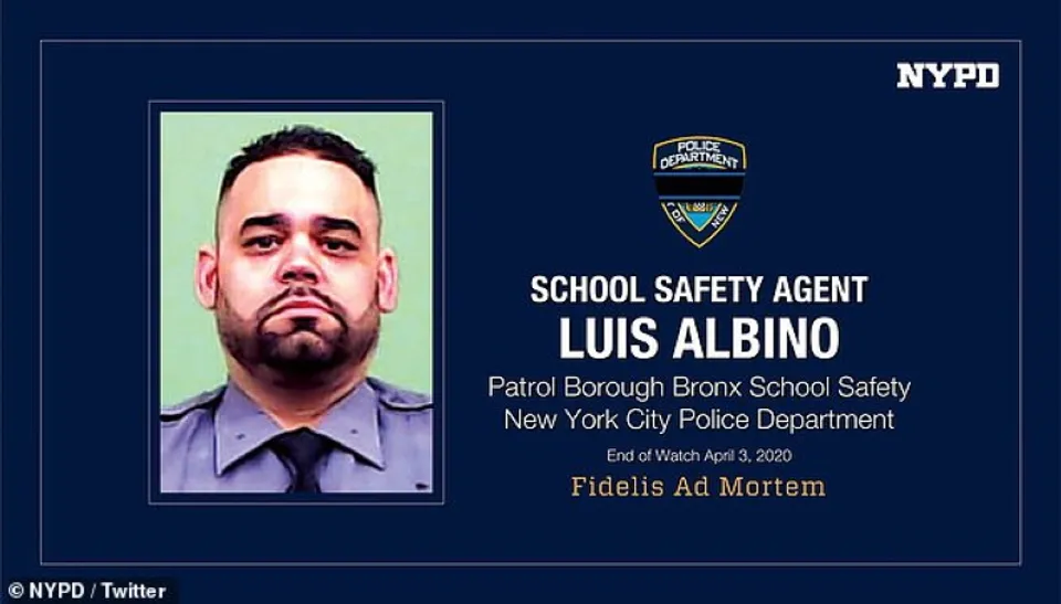 കൊവിഡ്-19: രണ്ട് ന്യൂയോര്‍ക്ക് സിറ്റി പോലീസ് ഓഫീസര്‍മാര്‍ കൂടി മരിച്ചു