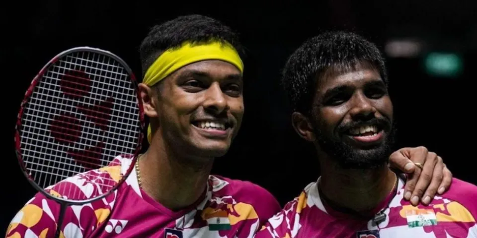 ചരിത്രം രചിച്ച് സാത്വികും ചിരാഗും; ഇന്ത്യൻ സഖ്യം ഇന്തോനേഷ്യൻ ഓപ്പൺ ഫൈനലിൽ