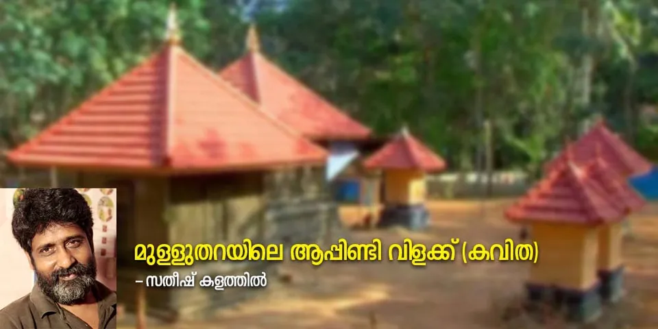 മുള്ളുതറയിലെ ആപ്പിണ്ടി വിളക്ക് (കവിത)
