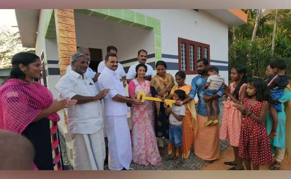 സെൻറ് തോമസ് എക്യൂമെനിക്കൽ ഫെഡറേഷൻ ഓഫ് നോർത്ത് അമേരിക്കയുടെ ഇടുക്കിയിലെ കാമാക്ഷിയിൽ നിർമ്മിച്ച സ്നേഹ ഭവനത്തിൻറെ താക്കോൽ ദാനം നിർവ്വഹിച്ചു