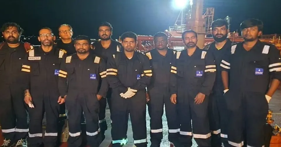 നൈജീരിയയിൽ തടവിലാക്കപ്പെട്ട മലയാളി നാവികർ മോചിതരായി