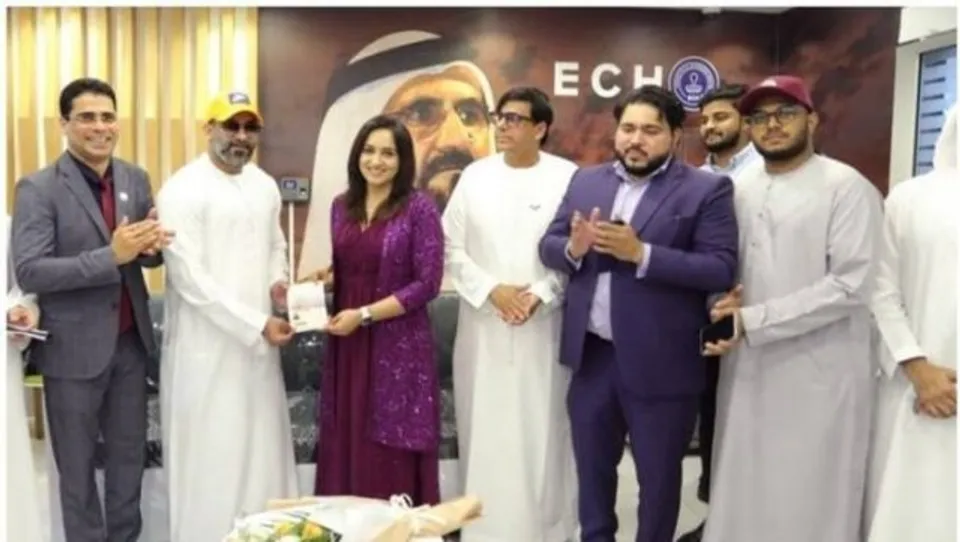 നടി ലെനയ്ക്ക് യുഎഇ ഗോള്‍ഡന്‍ വിസ