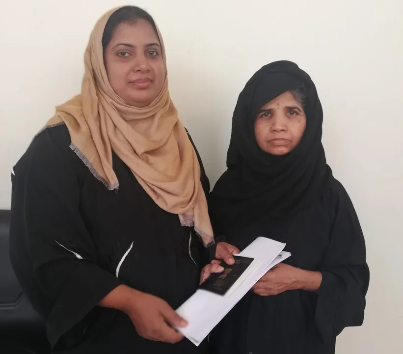 ഒൻപതുമാസത്തെ അഭയകേന്ദ്രവാസം അവസാനിച്ചു; സന്തോഷത്തോടെ ലക്ഷ്മി നാട്ടിലേയ്ക്ക് മടങ്ങി.