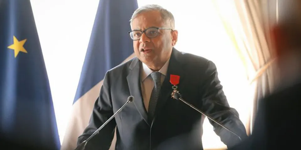 ടാറ്റ ഗ്രൂപ്പ് ചെയർമാൻ എൻ ചന്ദ്രശേഖരന് ഫ്രാൻസിന്‍റെ പരമോന്നത സിവിലിയൻ പുരസ്കാരം