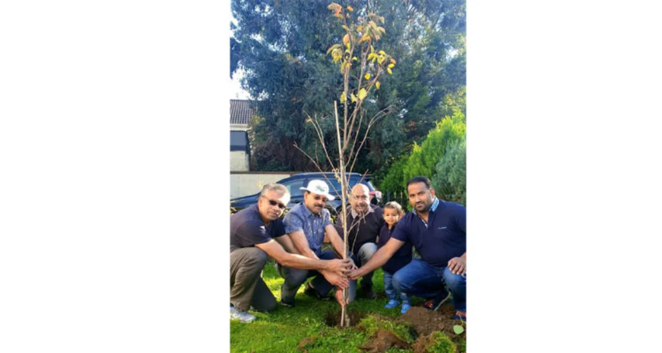 കേരളാ കോണ്‍ഗ്രസ് എം ജന്മദിനത്തോടനുബന്ധിച്ച് അയർലണ്ട് പ്രവാസി കോൺഗ്രസ്‌ എം വൃക്ഷ തൈ നട്ടു