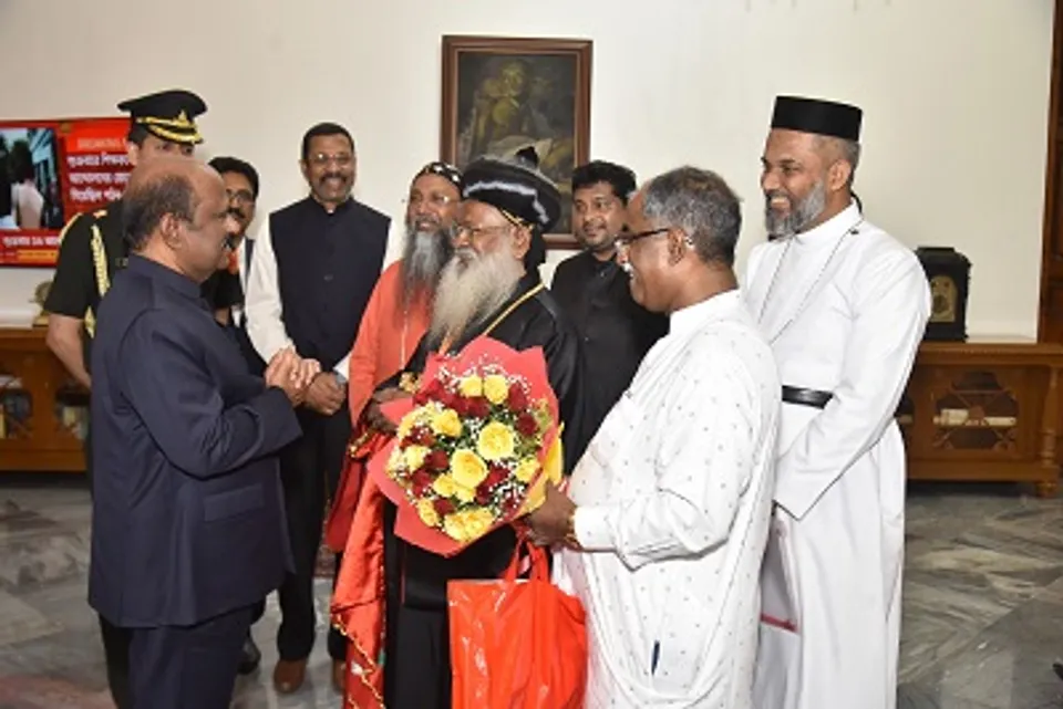 ബംഗാൾ ഗവർണറുമായി കൂടിക്കാഴ്ച നടത്തി മലങ്കര ഓർത്തഡോക്സ് സഭയുടെ പരമാധ്യക്ഷൻ