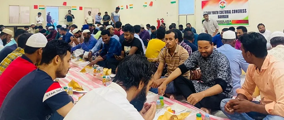 ഐവൈസിസി മനാമ ഏരിയ കമ്മറ്റി, മലബാർ ഗോൾഡ് ആൻഡ് ഡയമണ്ട്സുമായി സഹകരിച്ച് ഇഫ്‌താർ സംഘടിപ്പിച്ചു