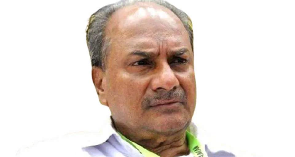 ഐ.എന്‍.എസ് വിക്രാന്ത് ചടങ്ങില്‍ ക്ഷണിക്കാത്തതില്‍ പരിഭവമില്ല, ഇക്കാര്യത്തില്‍ രാഷ്‌ട്രീയം കലര്‍ത്തേണ്ടതില്ല; എ.കെ. ആന്റണി