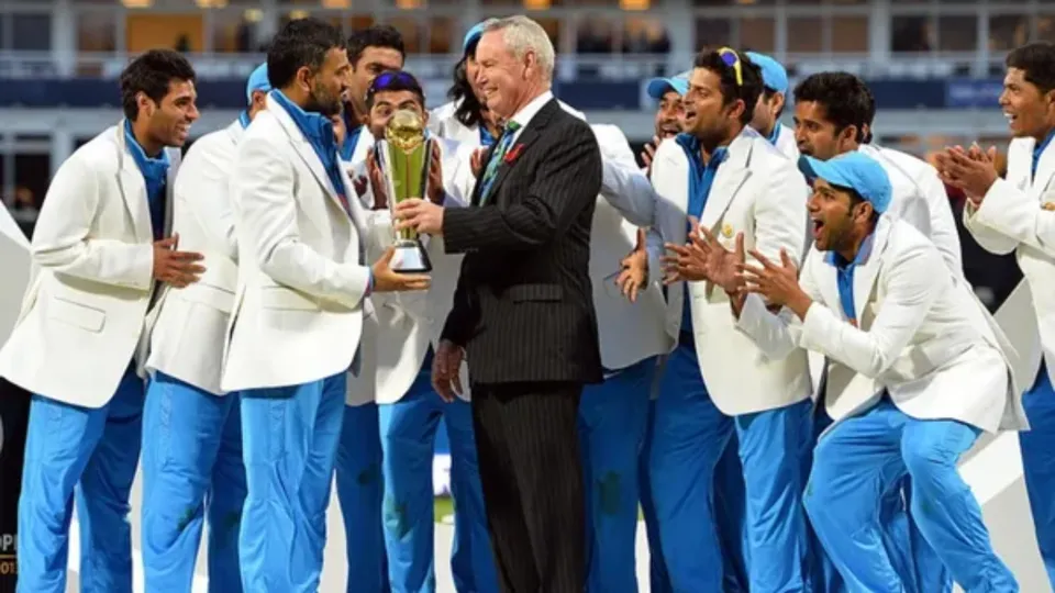 Explained: Why does the winning team wear a white blazer in the Champions Trophy?