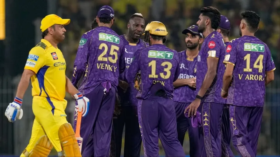 IPL 2025: Updated points table after CSK vs KKR Match 25