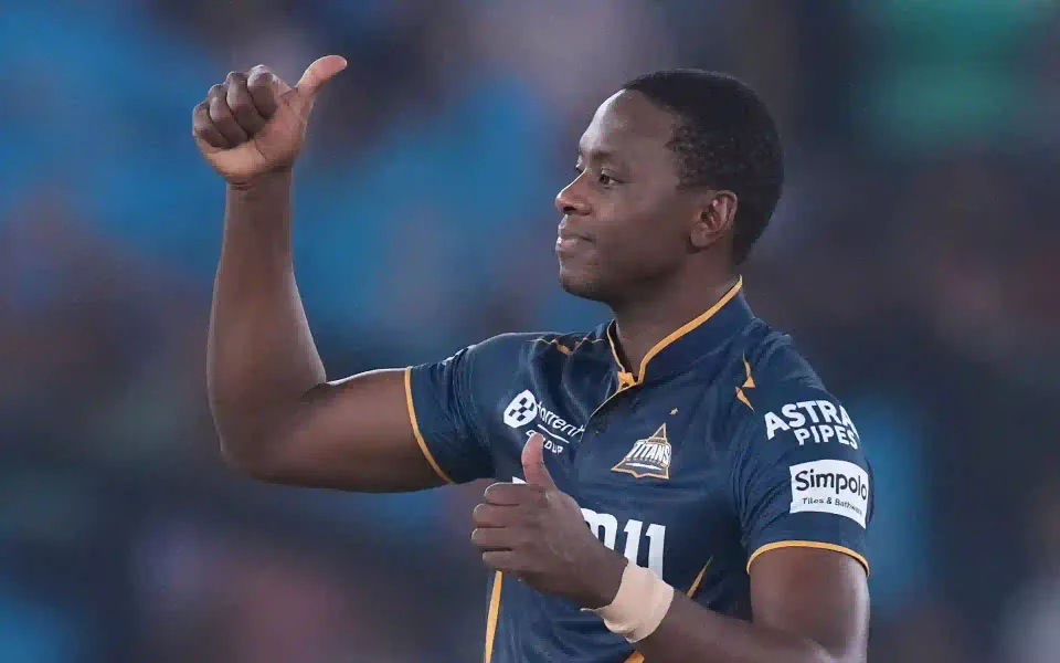 How did Kagiso Rabada end up with a one-month ban?