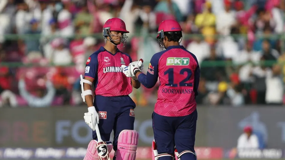 Who won yesterday's game between RR vs PBKS