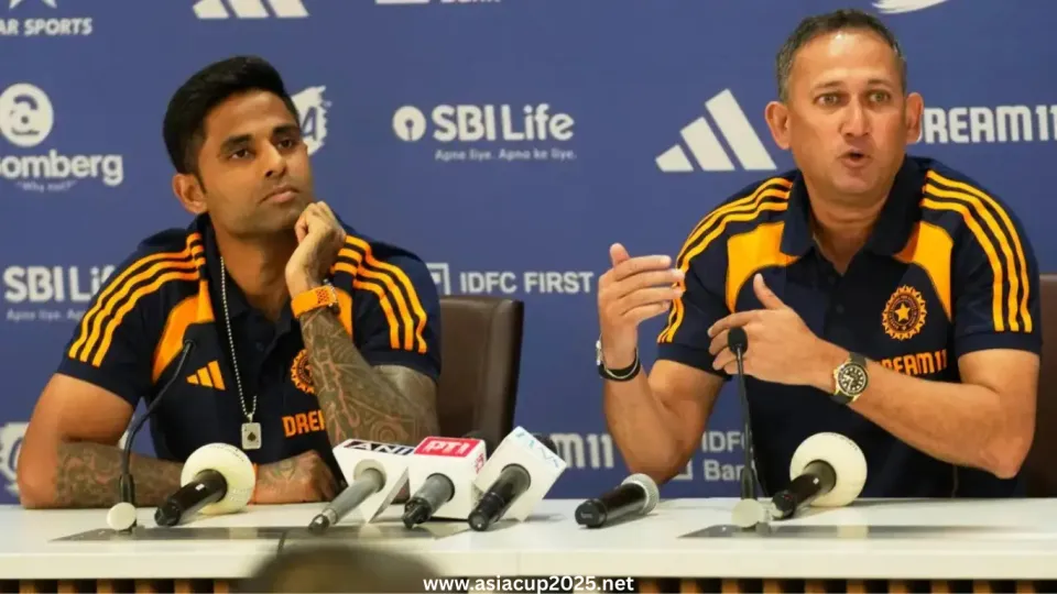 BCCI media manager stops reporter as he questioned Ajit Agarkar