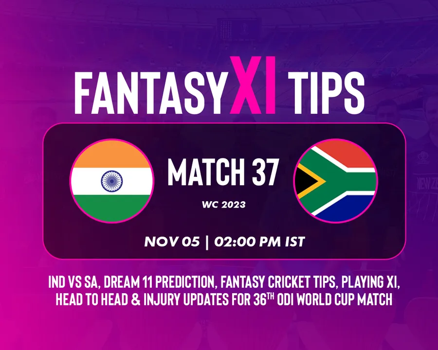 IND vs SA Dream11 (Source: Twitter)