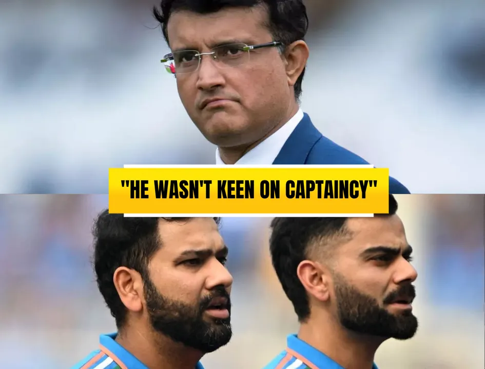 Sourav Ganguly, Rohit Sharma, Virat Kohli (Source: Twitter)