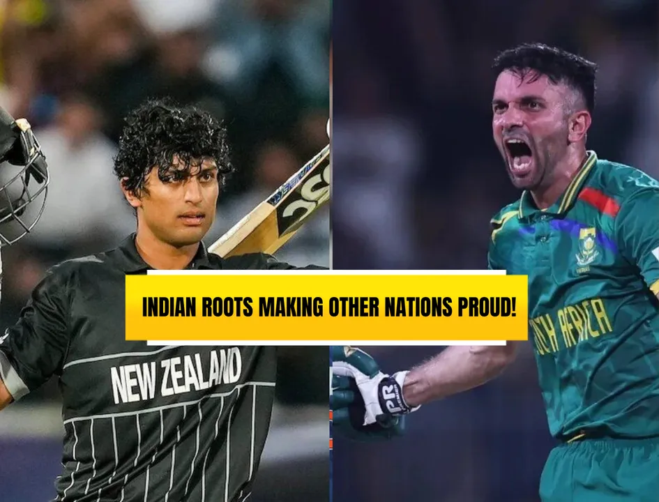 Rachin Ravindra & Keshav Maharaj (Source: Twitter)