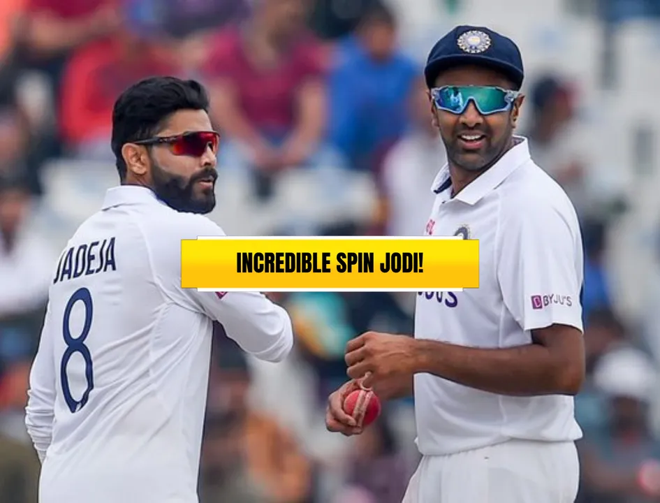 Ravindra Jadeja & Ravichandran Ashwin 