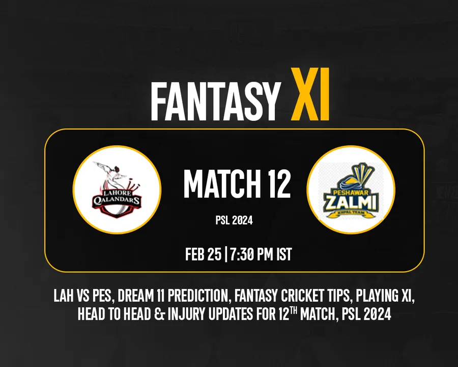 LAH vs PES PSL 2024 