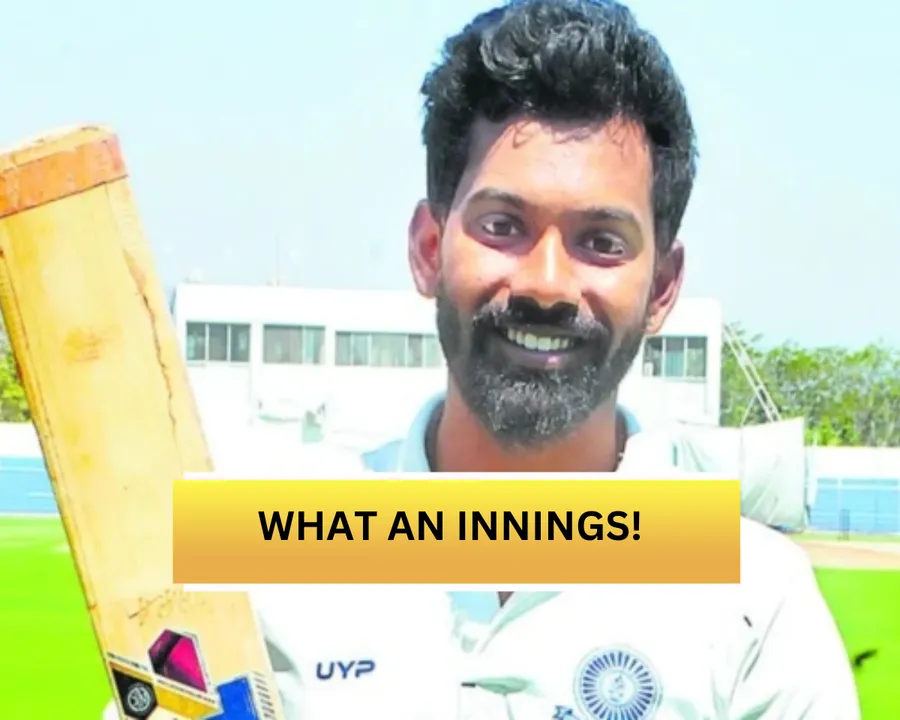 Vamshhi Krrishna's scintillating century