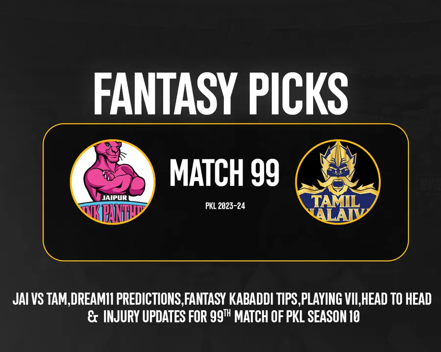 JAI vs TAM Dream11