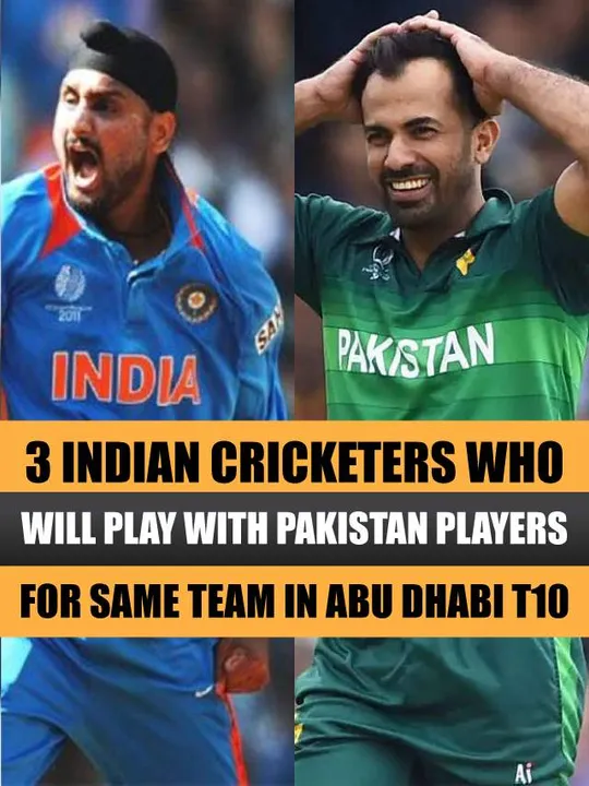 3 Indian cricketers who will play with Pakistan players for same team in Abu Dhabi T10
