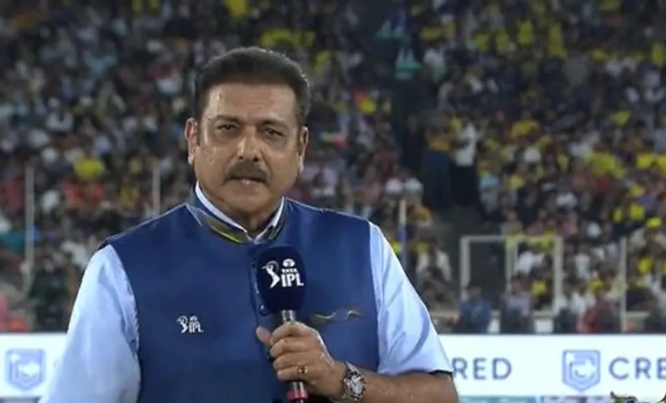 'Kuch bhi bol sakta he usko sab maaf he' - Fans react hilariously as Shastri mistakenly names Gujarat franchise with their old name