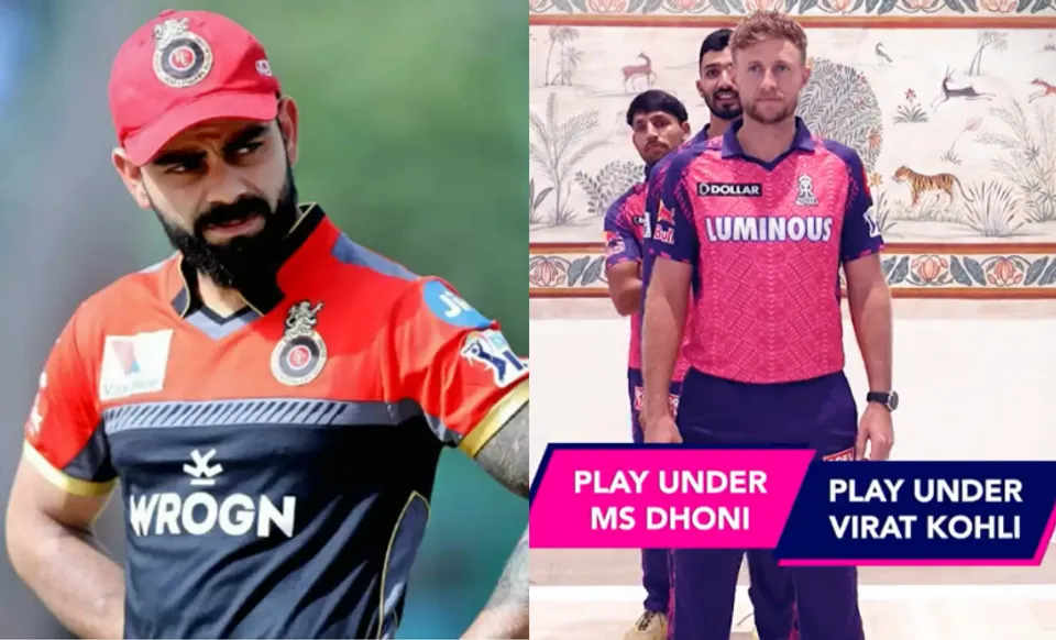 Virat Kohli and RR players, IPL 2023