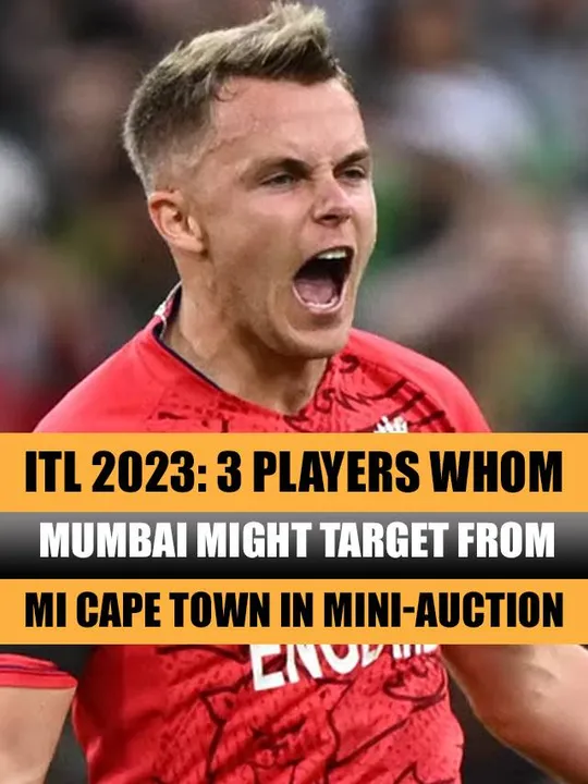 ITL 2023: 3 players whom Mumbai might target from MI Cape Town in mini-auction.