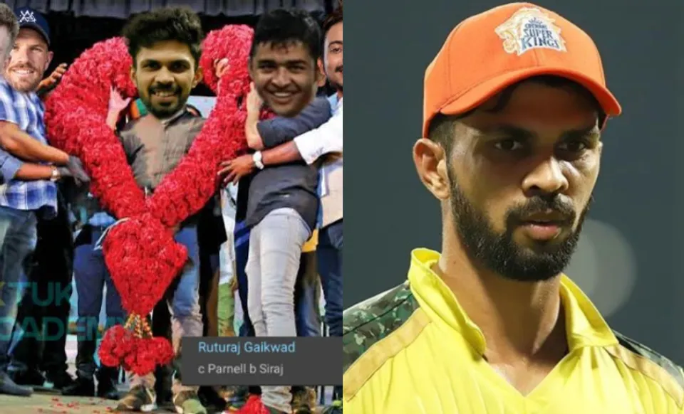 Ruturaj Gaikwad fails vs RCB