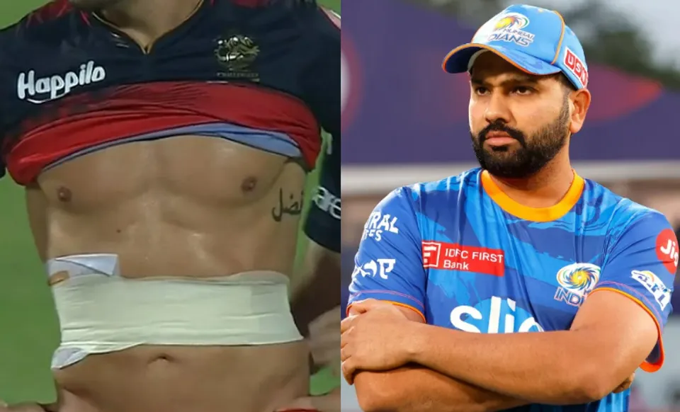 Faf du Plessis and Rohit Sharma