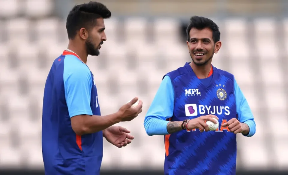 Umran Malik and Yuzvendra Chahal
