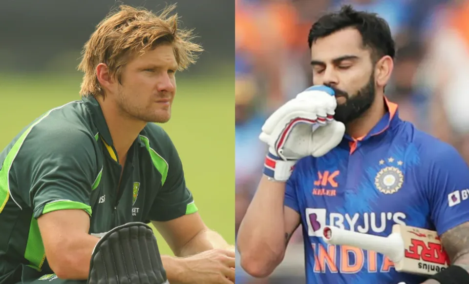 Shane Watson and Virat Kohli