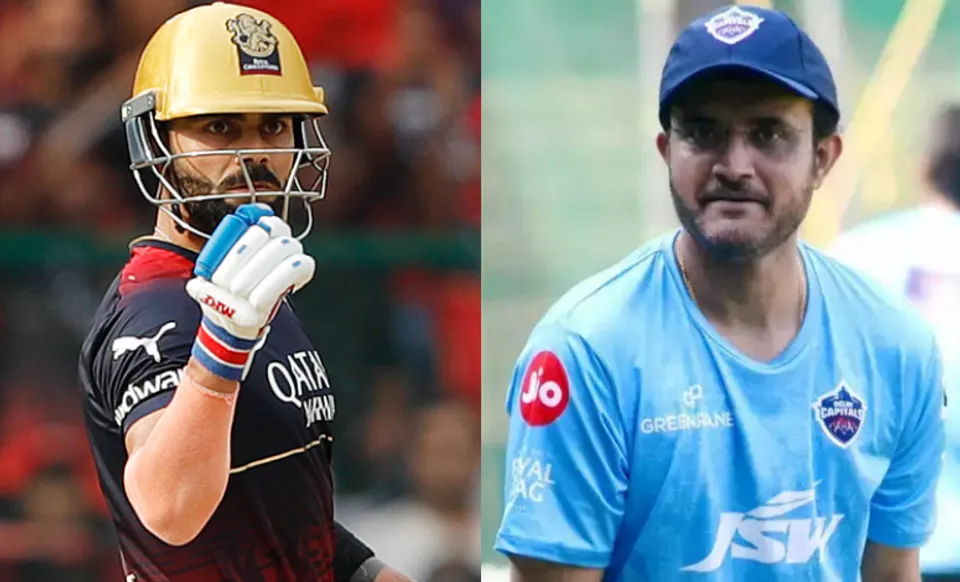 Virat Kohli and Sourav Ganguly, IPL 2023