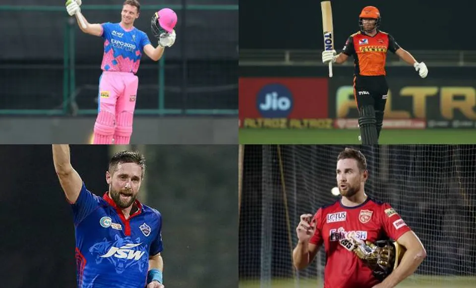 Malan, Bairstow, Buttler, Woakes