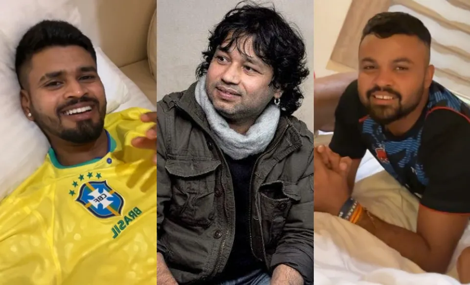 Shreyas Iyer, Kailash Kher, and Hardik Tamore