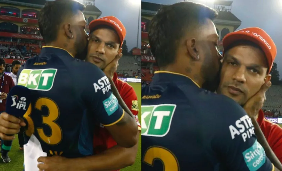 Shikhar Dhawan and Hardik Pandya