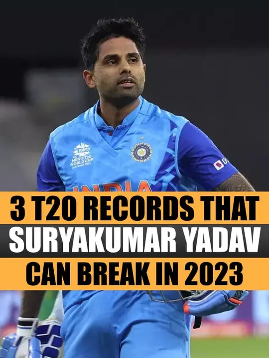 3 T20 records that Suryakumar Yadav can break in 2023