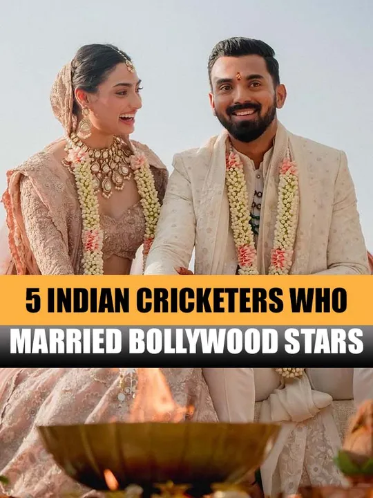 5 Indian cricketers who married Bollywood stars