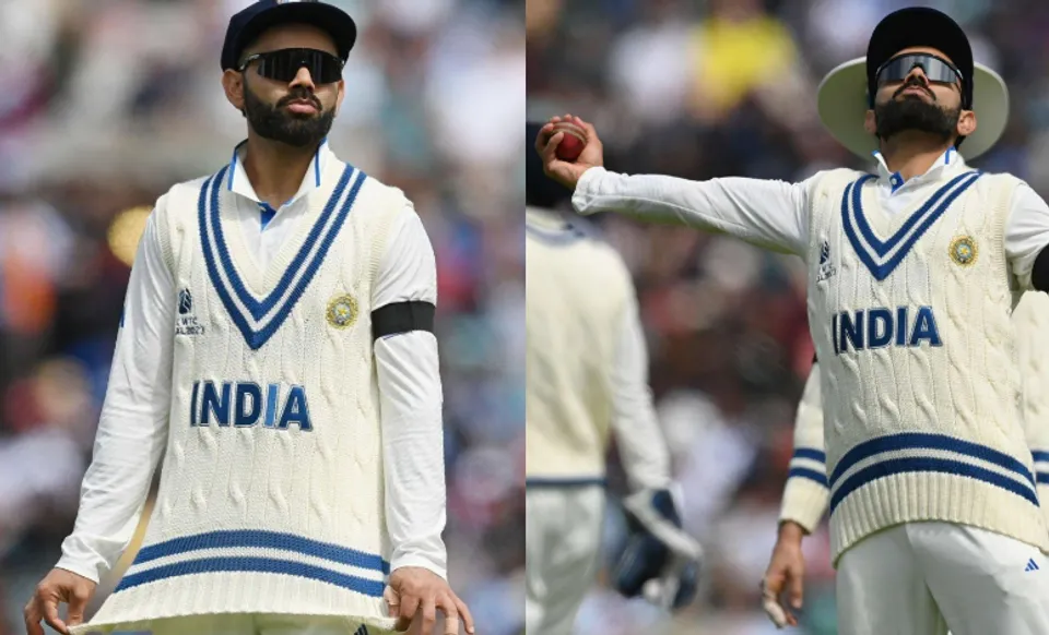 Virat Kohli during first session, day one in WTC 2023 final