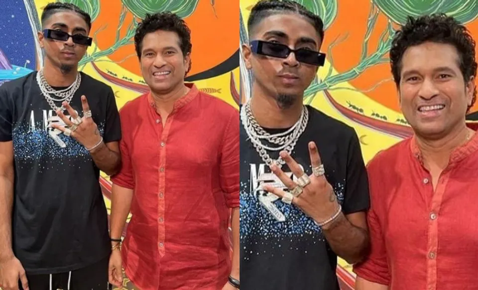 MC Stan and Sachin Tendulkar